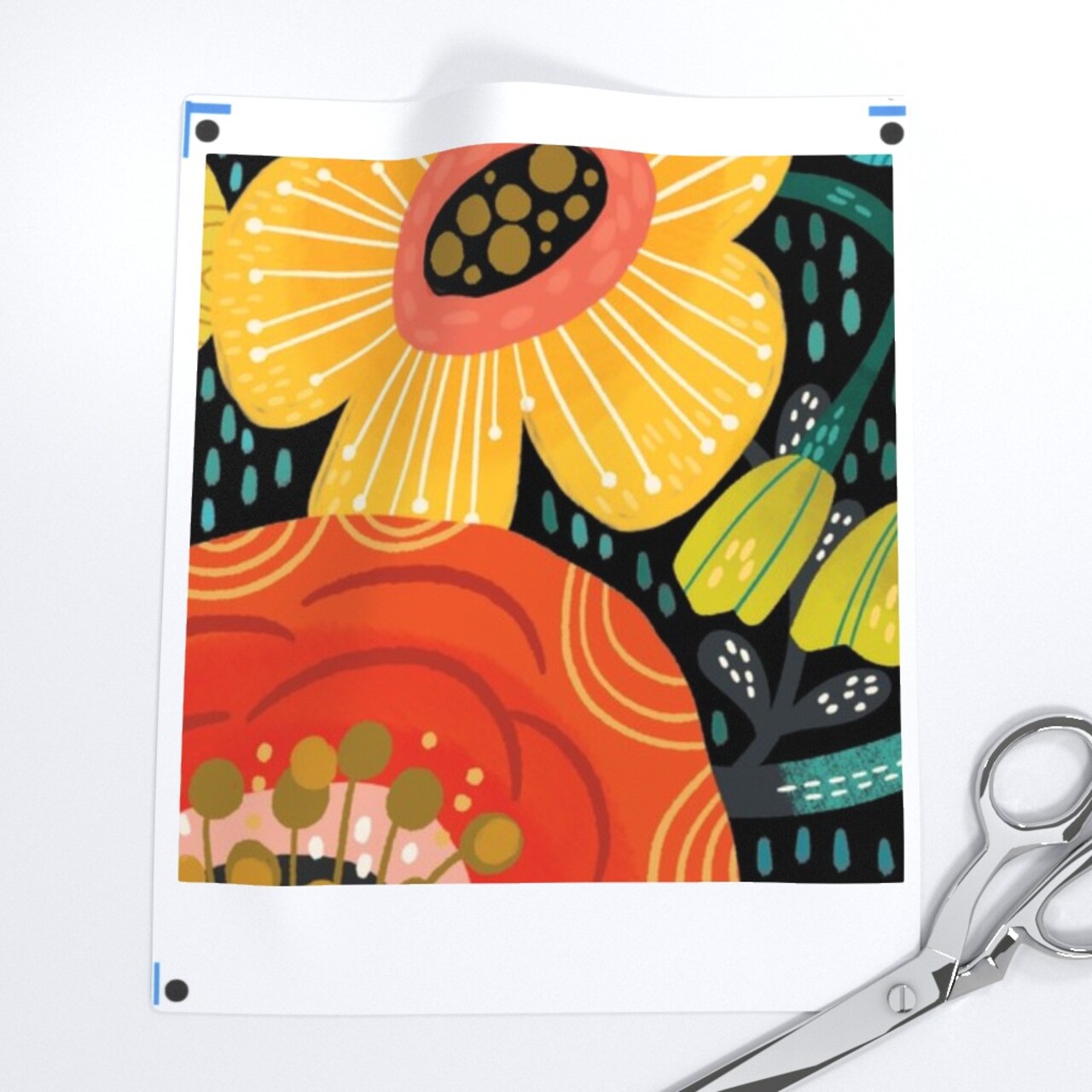 Mod Peacock Colorful Nature Floral Exotic Animal Boho Forest Modern Bird Custom Pre-pasted Wallpaper by Spoonflower Pre-Pasted Wallpaper 2FT Wide